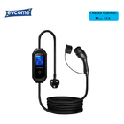 EVCOME Ev Charger Portable (220V 3.5KW 7KW) Max 16A Ajutable OEM ODM With SAE J1772  IEC 62196  GBT 20234