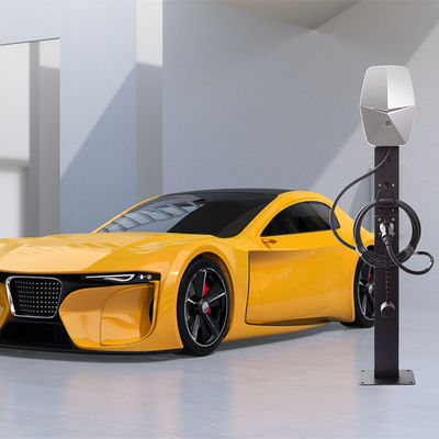 Type du chargeur 230v 32A du mode 2 EV d'EVCOME 7KW 11kw - prise de remplissage du point 2 5 mètres de câble