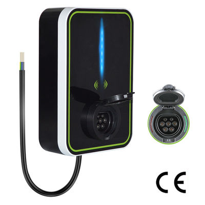 Base d'arme à feu de Wallbox de chargeur à C.A. EV de voiture électrique de RFID 3.6KW/7KW/11KW/22KW 16A/32A