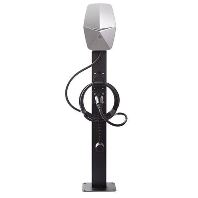 Type résidentiel extérieur de chargeur d'EVCOME Ev - monophasé de chargeur de la voiture 2 7kw électrique
